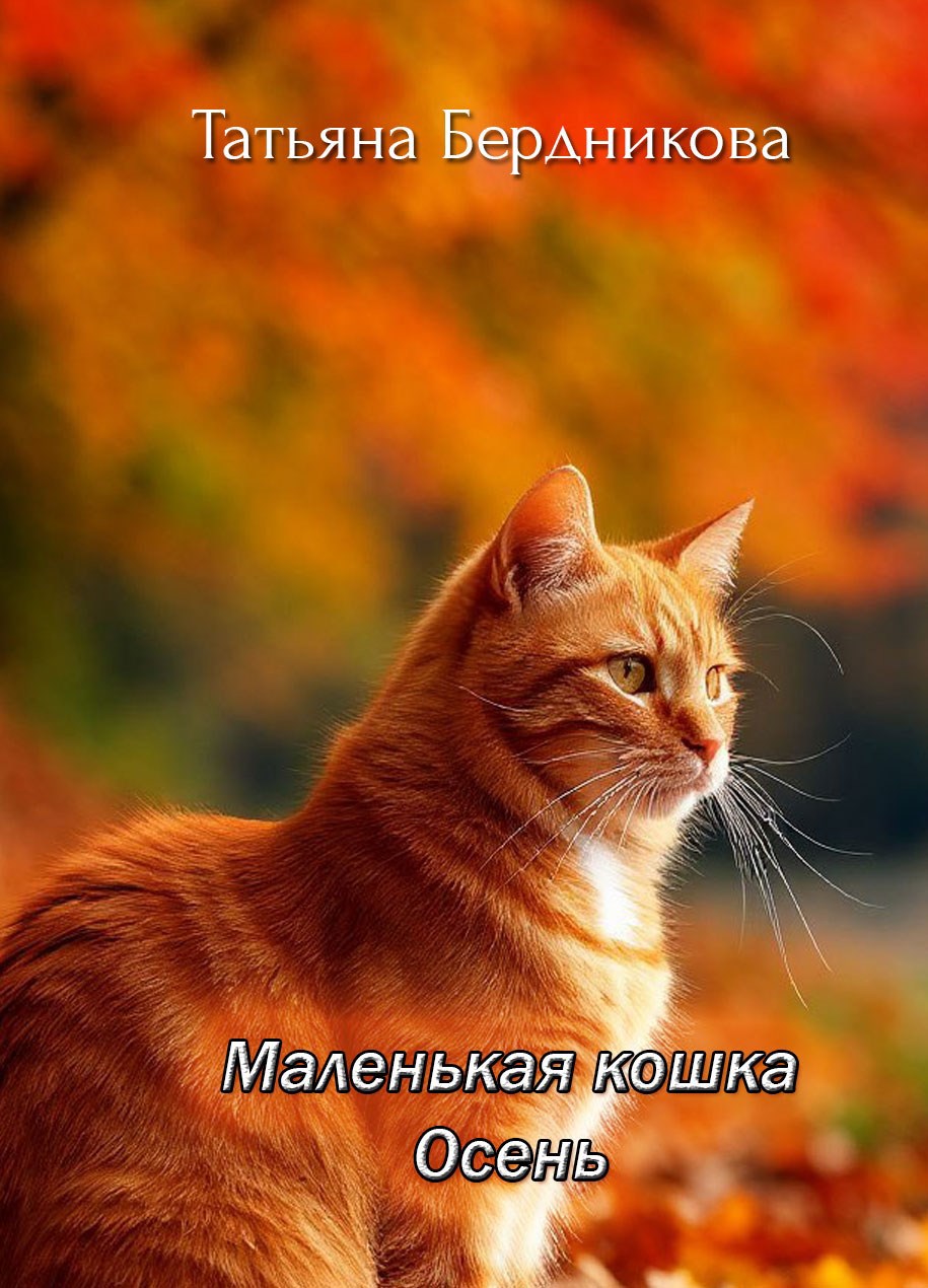 Обложка произведения Маленькая кошка Осень