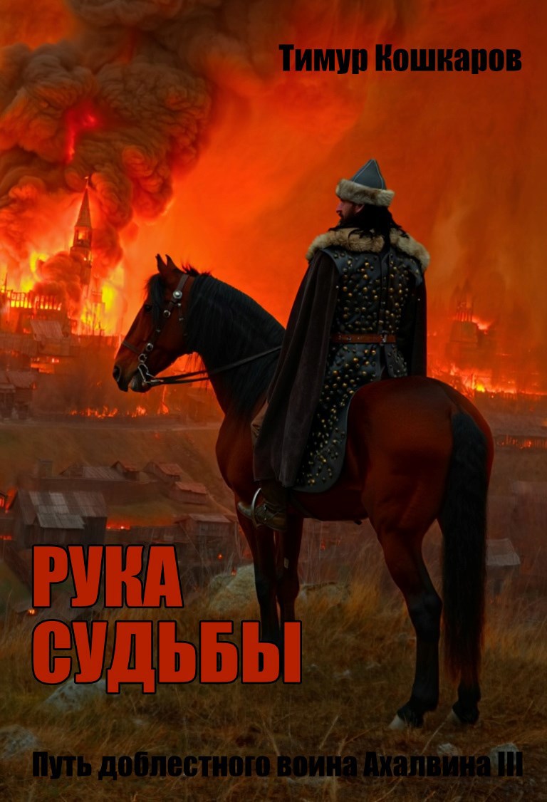 Обложка произведения Путь доблестного воина Ахалвина III. Перун. Рука судьбы.