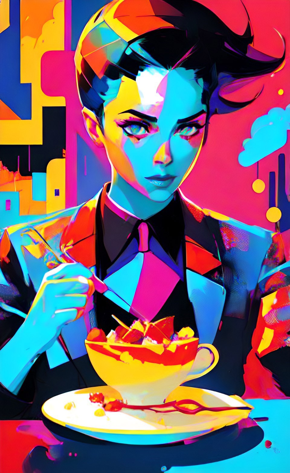 Обложка произведения Очень вкусный завтрак