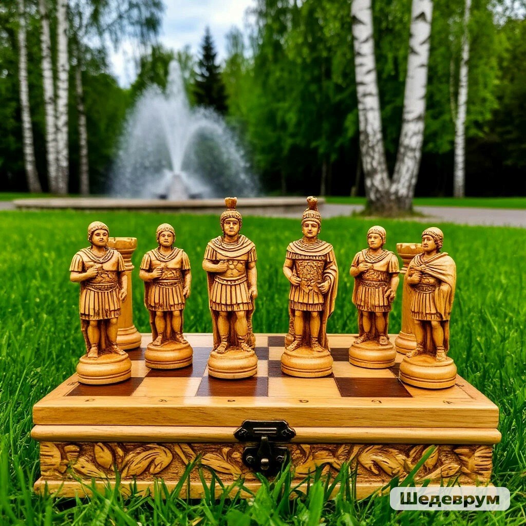 Обложка произведения Эти зловещие шахматные фигурки