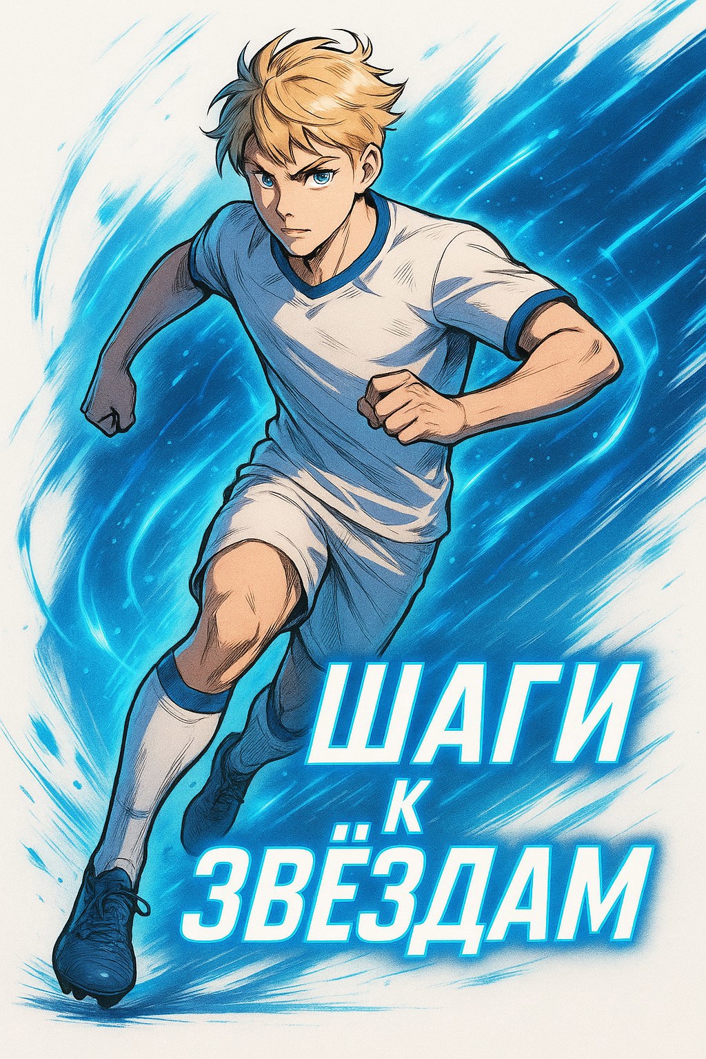 Обложка произведения Сине-белая звезда Шаги к Звёздам 2 сезон