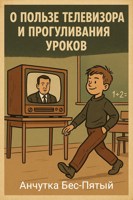 Обложка произведения О пользе телевизора и прогуливания уроков