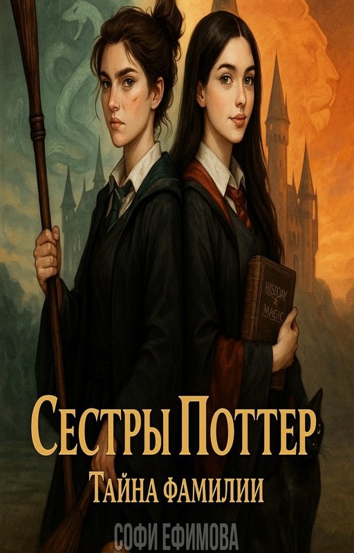 Обложка произведения Сестры Поттер. Тайна фамилии