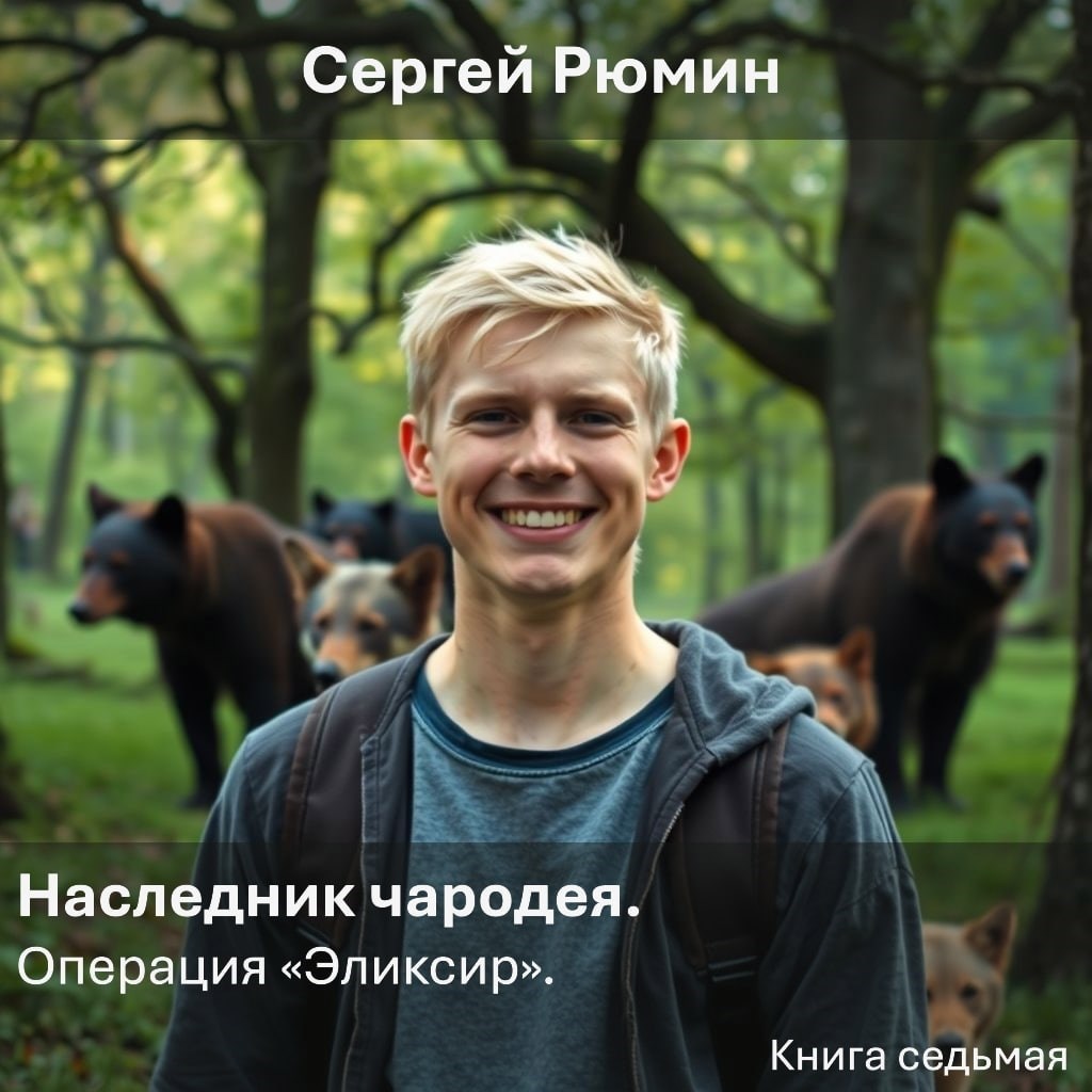 Обложка произведения Наследник чародея-7. Операция "Эликсир"