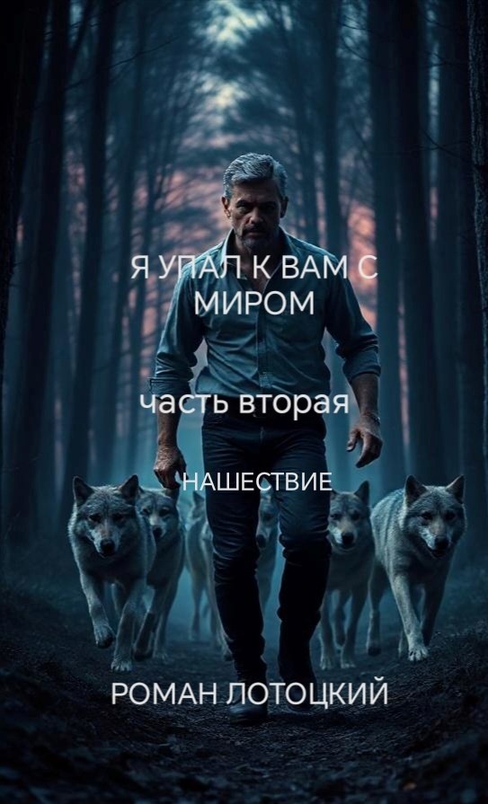 Обложка произведения Я упал к вам с миром. Часть вторая. Нашествие