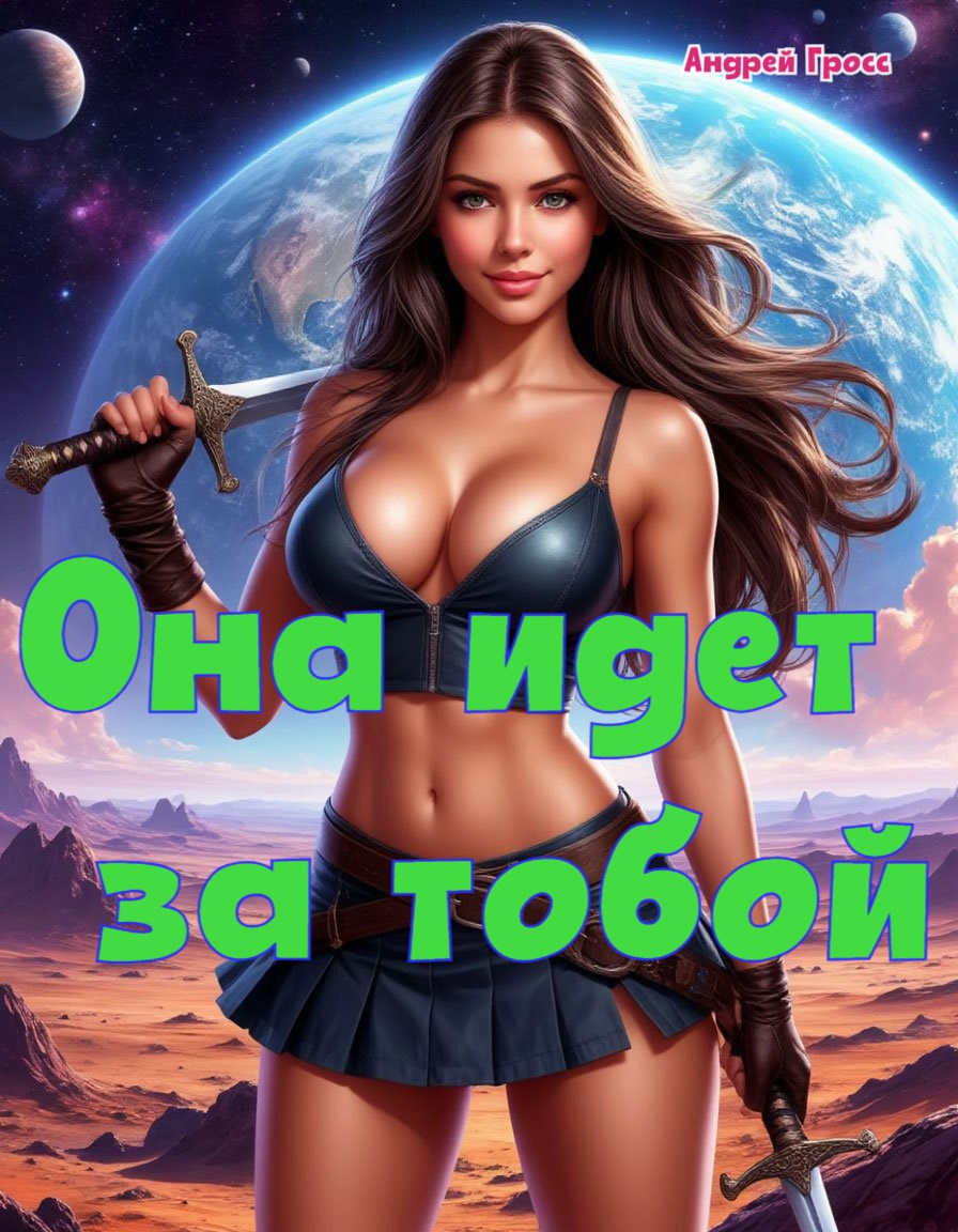 Обложка произведения Она Идет за тобой!