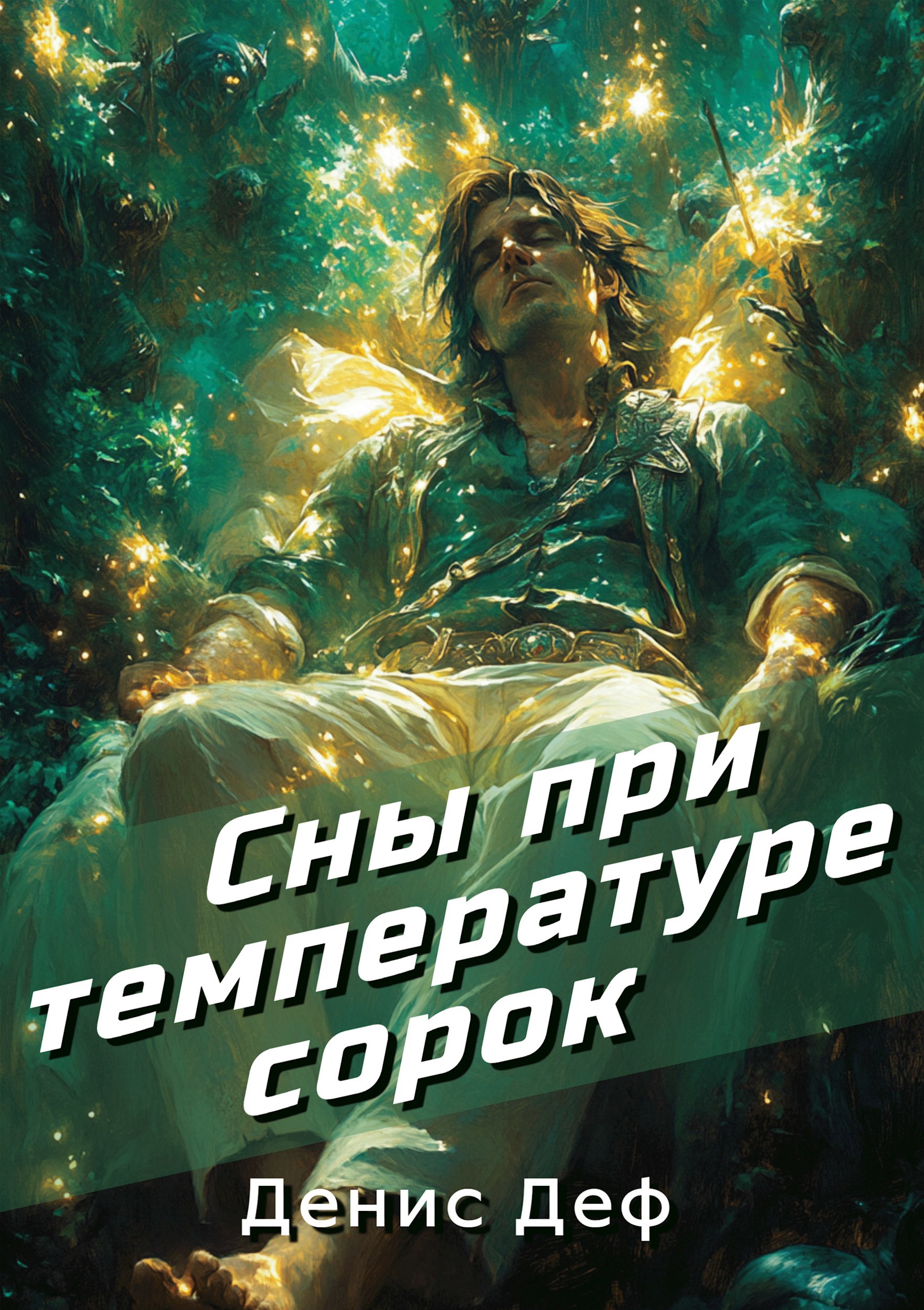 Обложка произведения Сны при температуре сорок