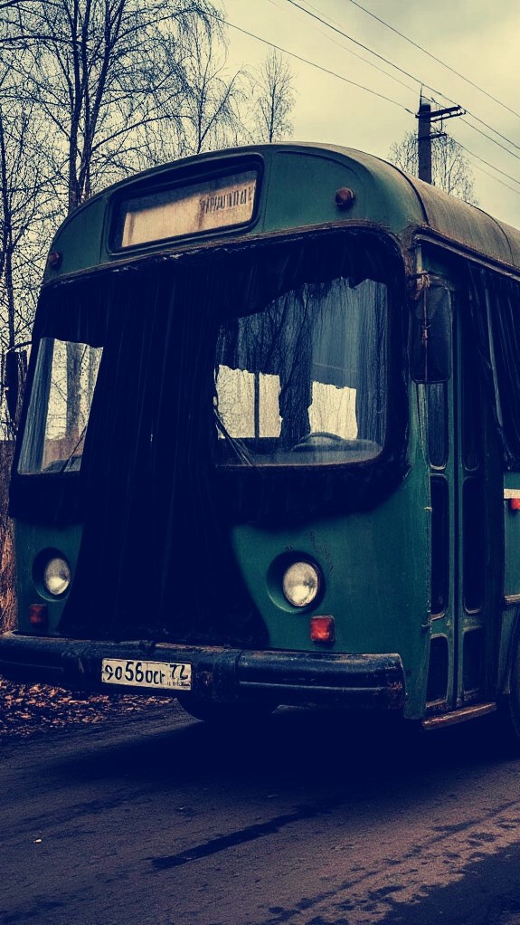 Обложка произведения Маньяк из советского автобуса
