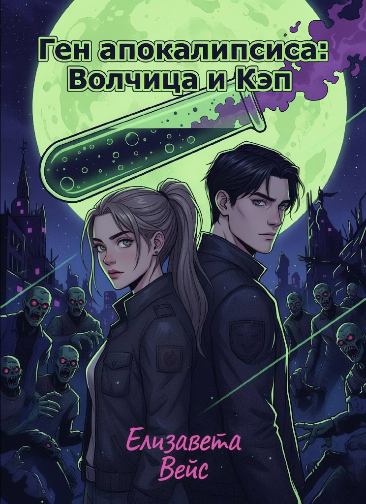 Обложка произведения Ген апокалипсиса: Волчица и Кэп