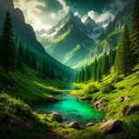 Обложка произведения Изумрудная долина