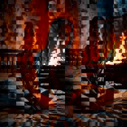 Девочка в пожаре