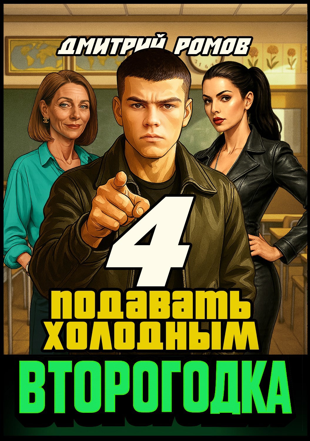 Обложка произведения Второгодка. Книга 4. Подавать холодным