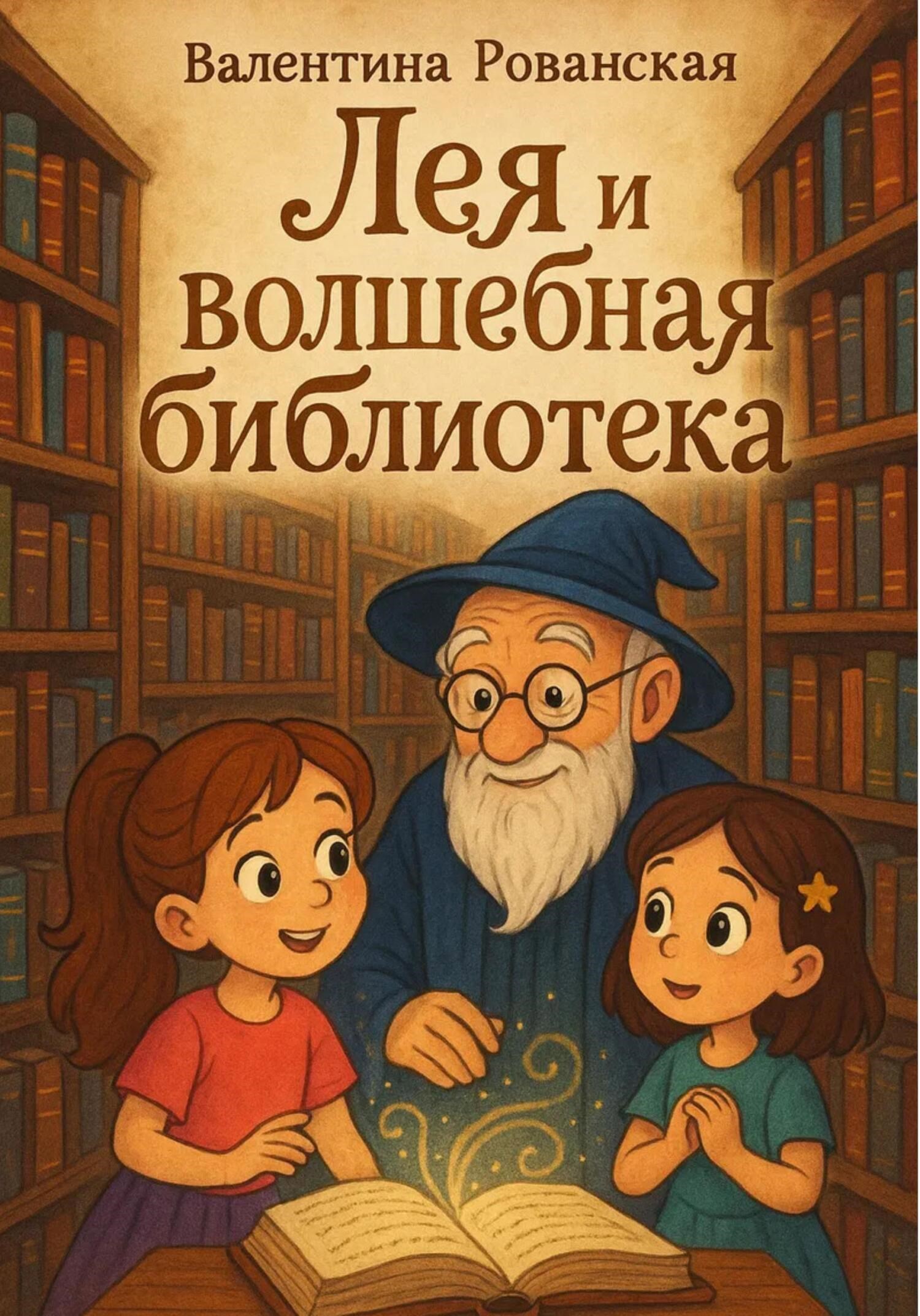 Обложка произведения Лея и волшебная библиотека