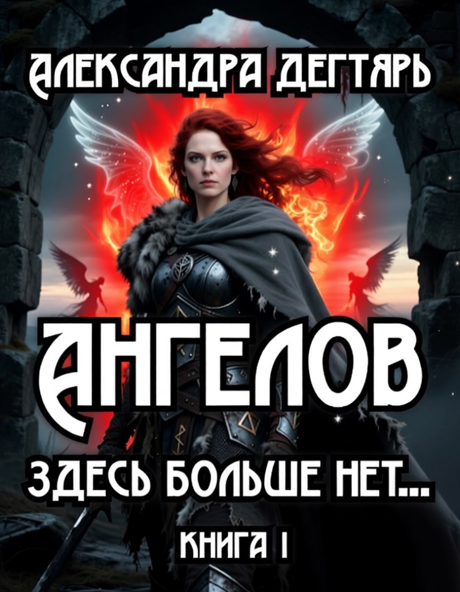Обложка произведения Ангелов здесь больше нет