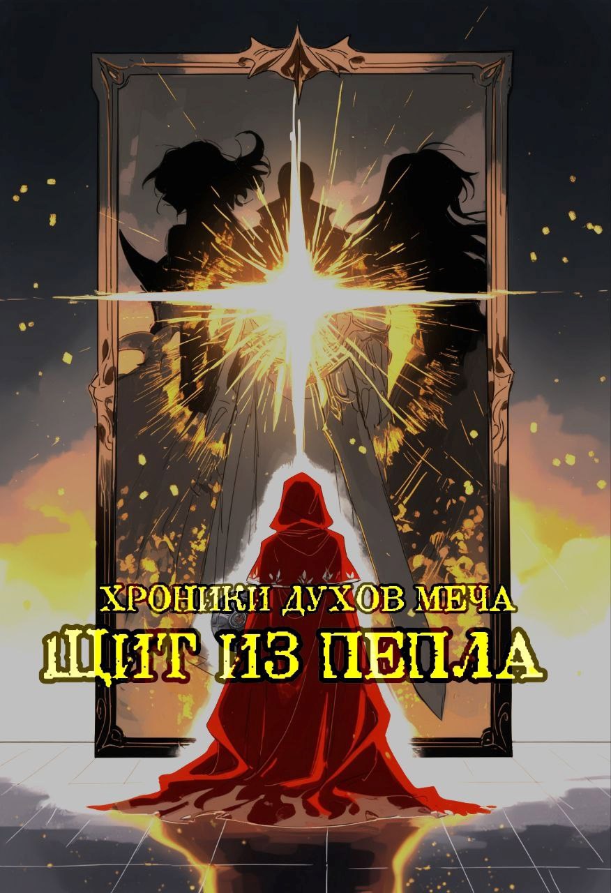 Обложка произведения Хроникам Духов Меча. Книга Вторая — Щит из Пепла