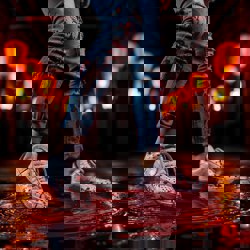 Белые кроссовки