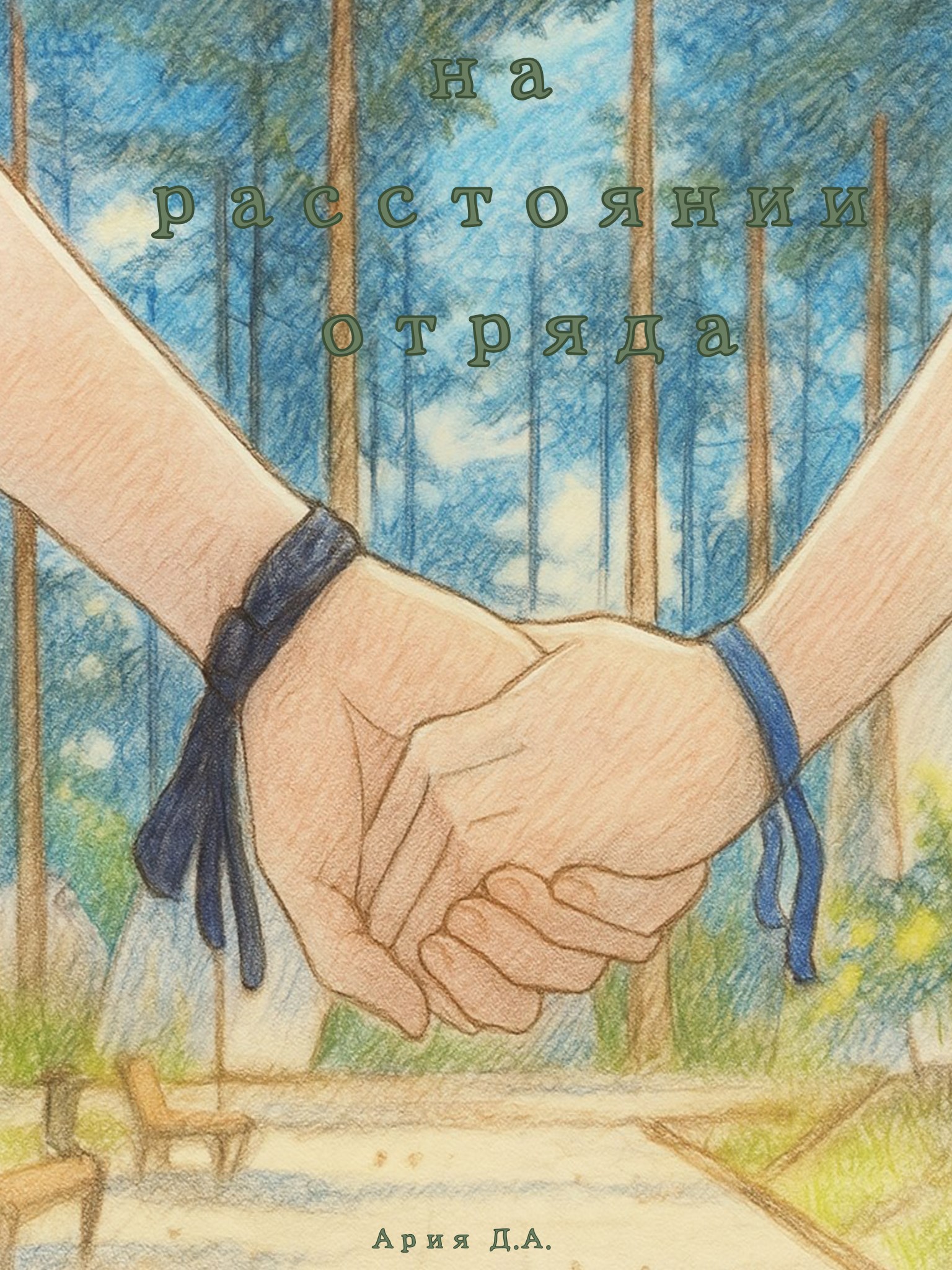 Обложка книги «На расстоянии отряда»