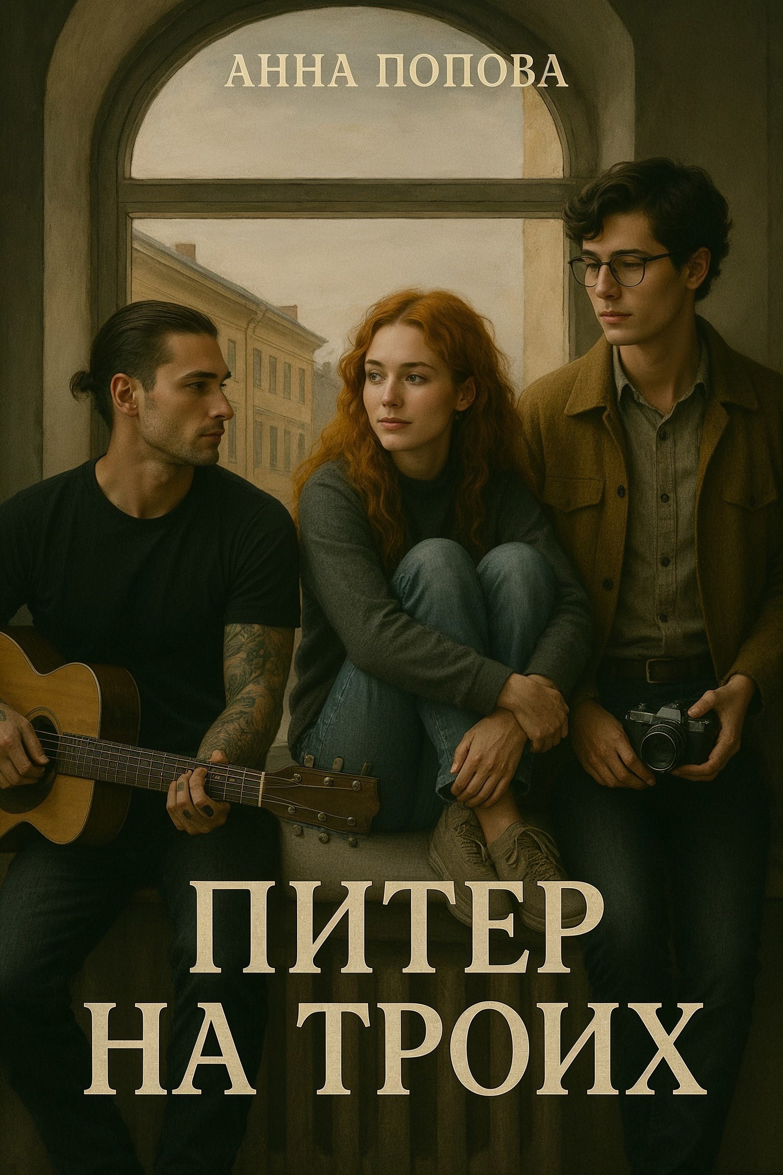 Обложка произведения Питер на троих