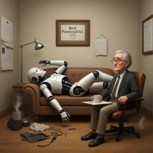 Обложка произведения «Роботы не плачут»