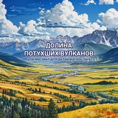 Обложка произведения Долина потухших вулканов
