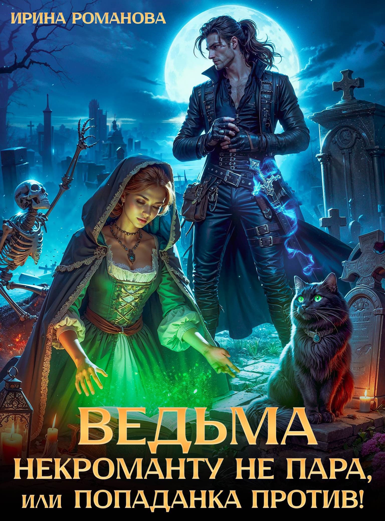 Обложка произведения Ведьма некроманту не пара, или Попаданка против!
