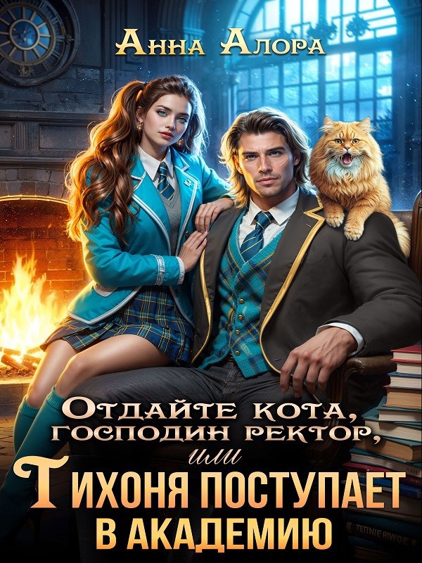Обложка произведения Отдайте кота, господин ректор! Или Тихоня поступает в Академию.