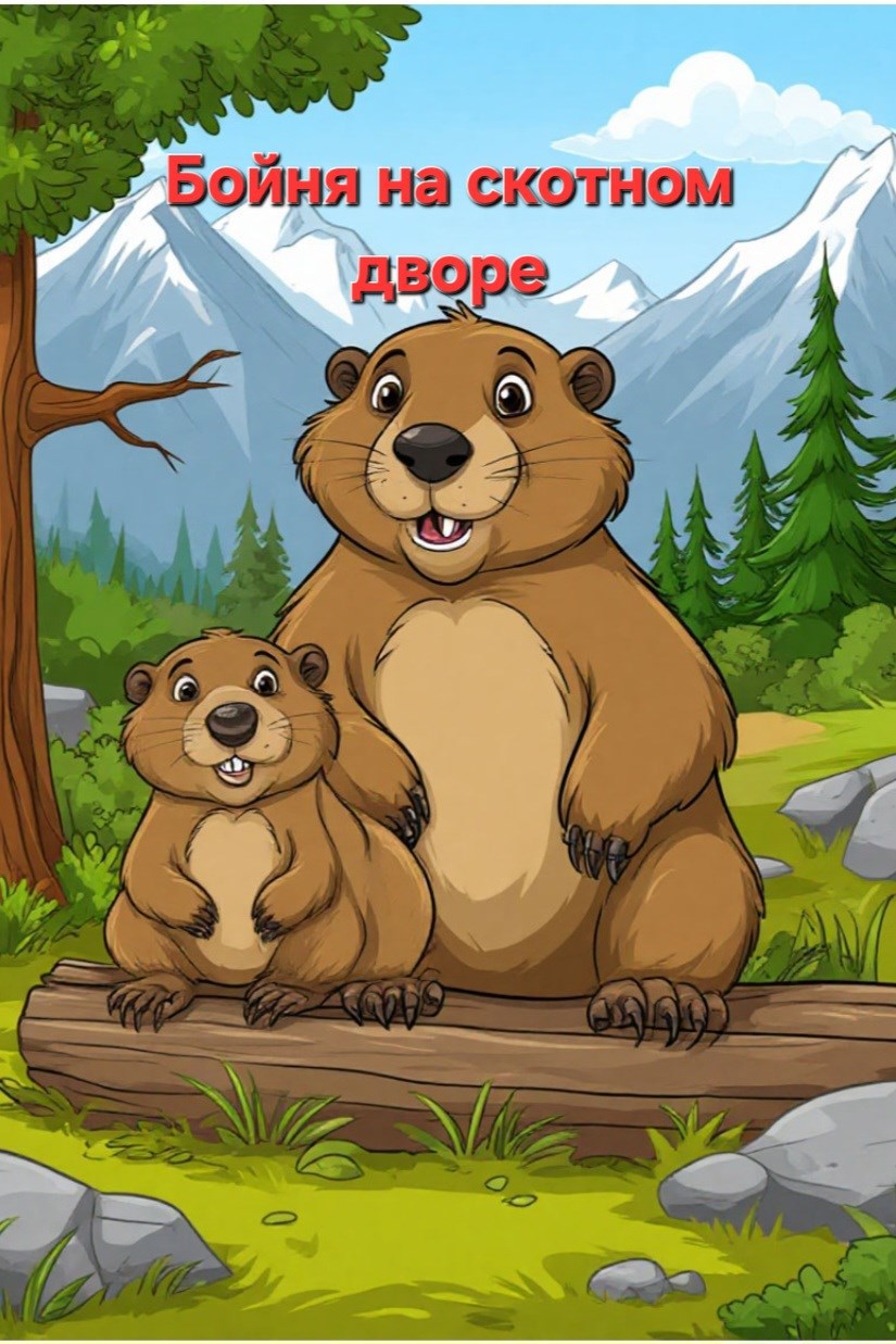 Обложка произведения Бойня на скотном дворе