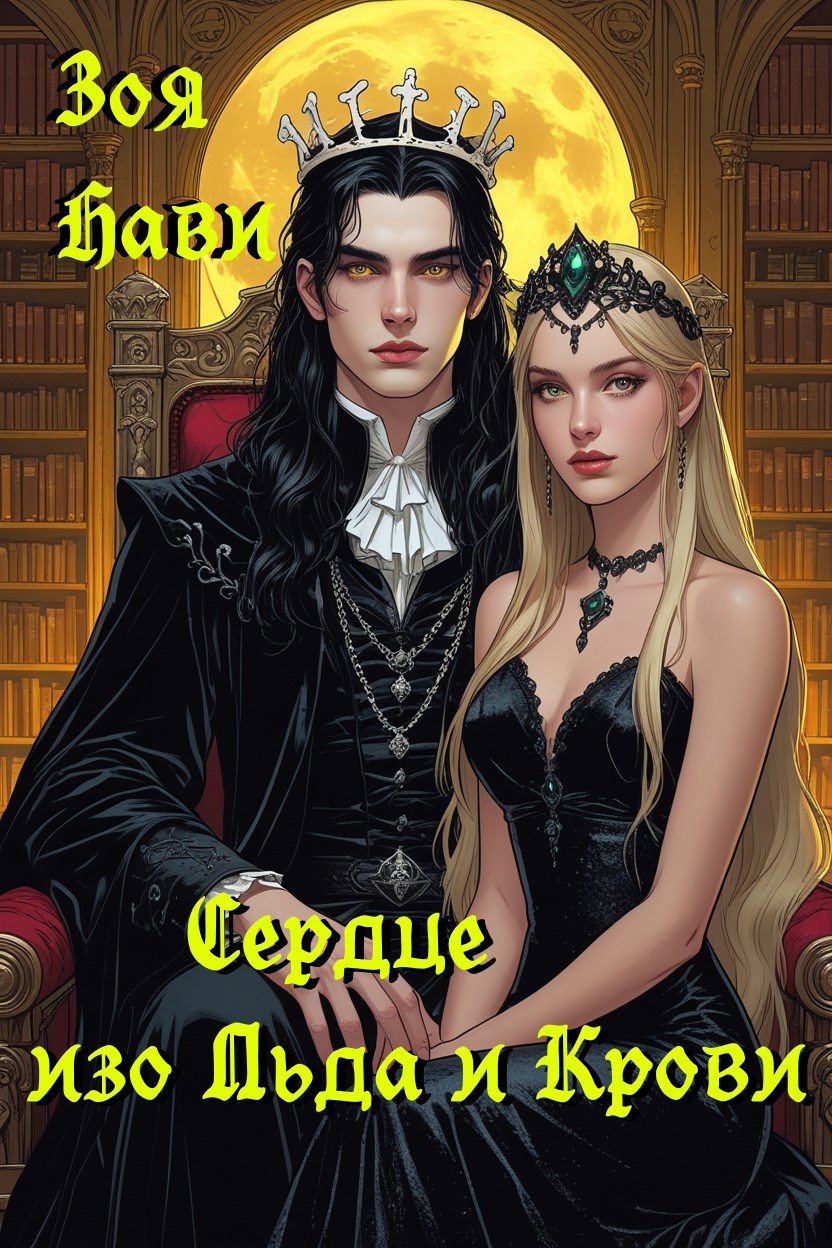 Обложка книги «Сердце изо Льда и Крови»