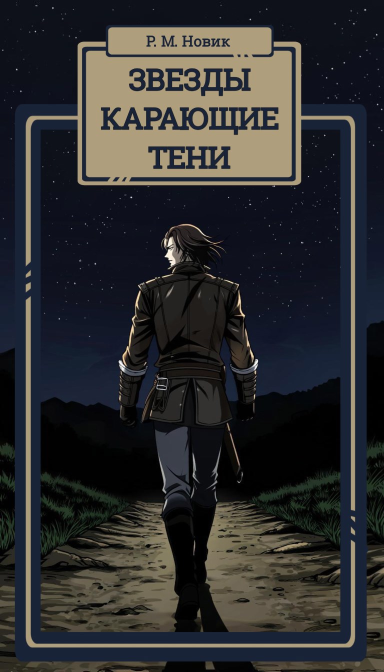 Обложка произведения Звезды карающие тени