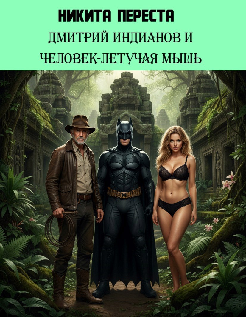 Обложка произведения Дмитрий Индианов и Человек-летучая мышь