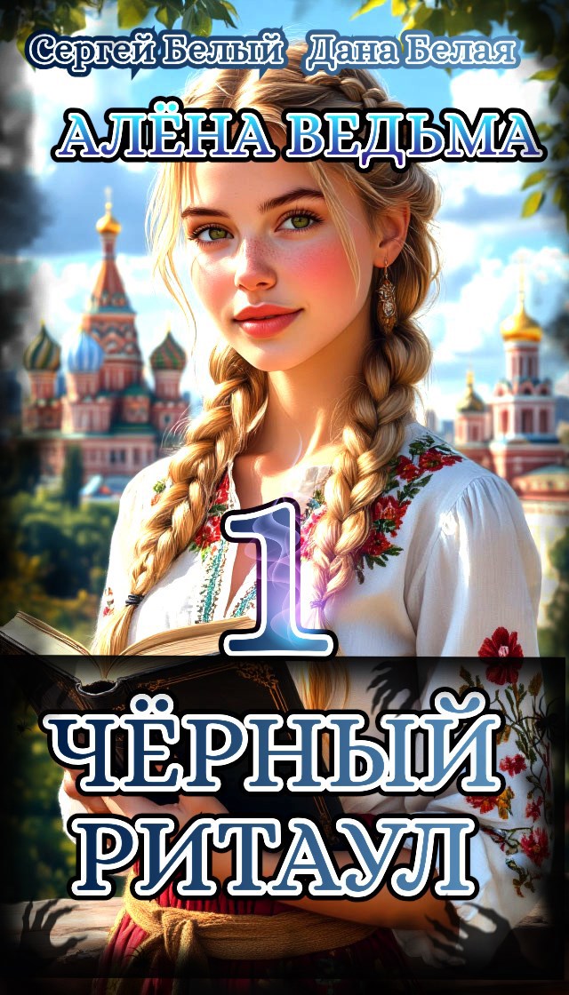 Обложка произведения Алёна ведьма. Дело 1: Чёрный Ритуал.