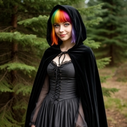 Тэлла в одеянии Жрицы Лии