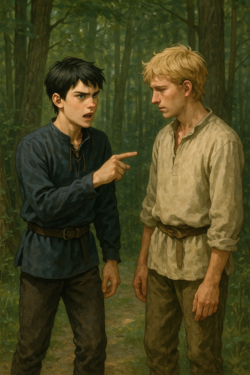 Юные Вернер и Дитрих