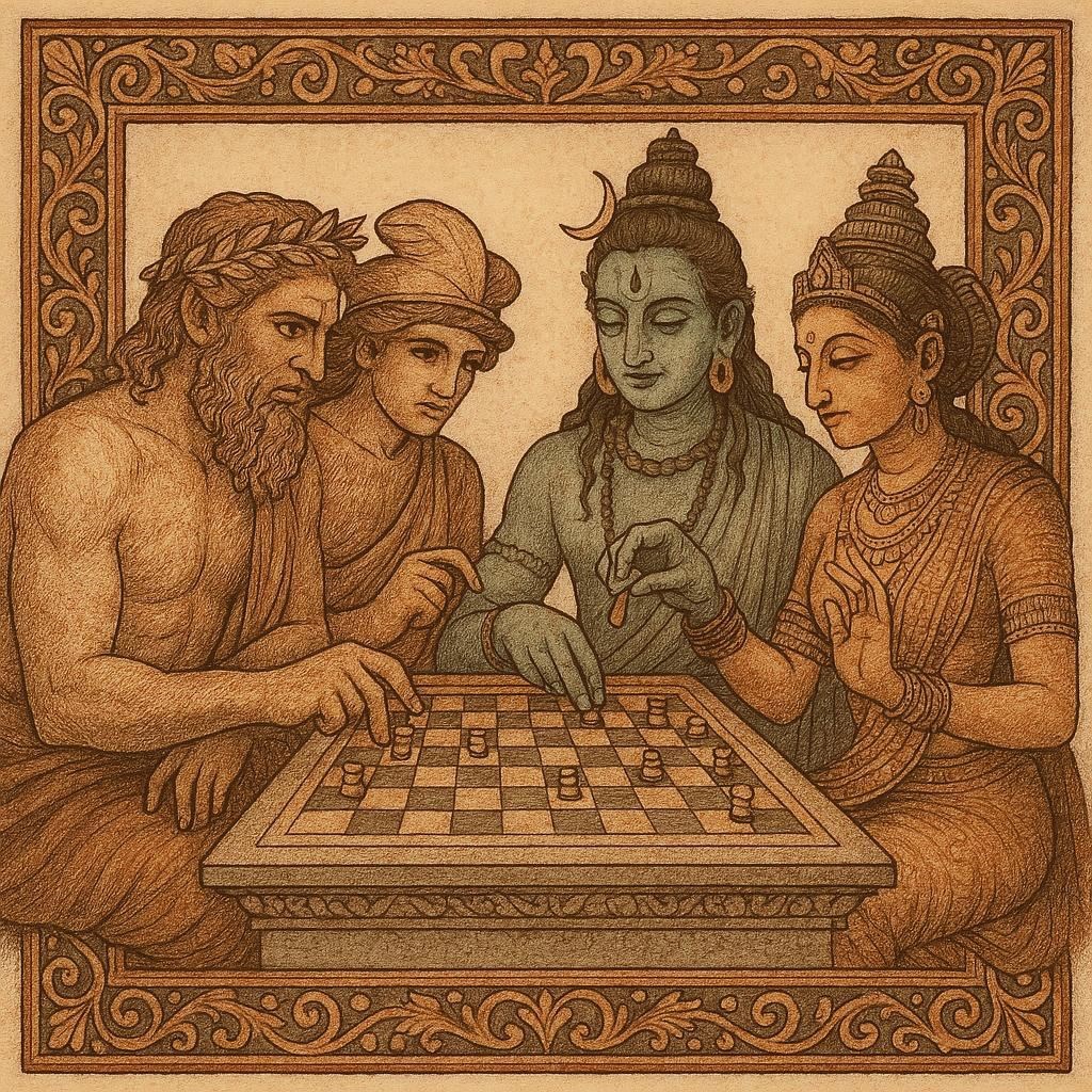 Обложка произведения Игры богов: от мифологического архетипа к культурному коду