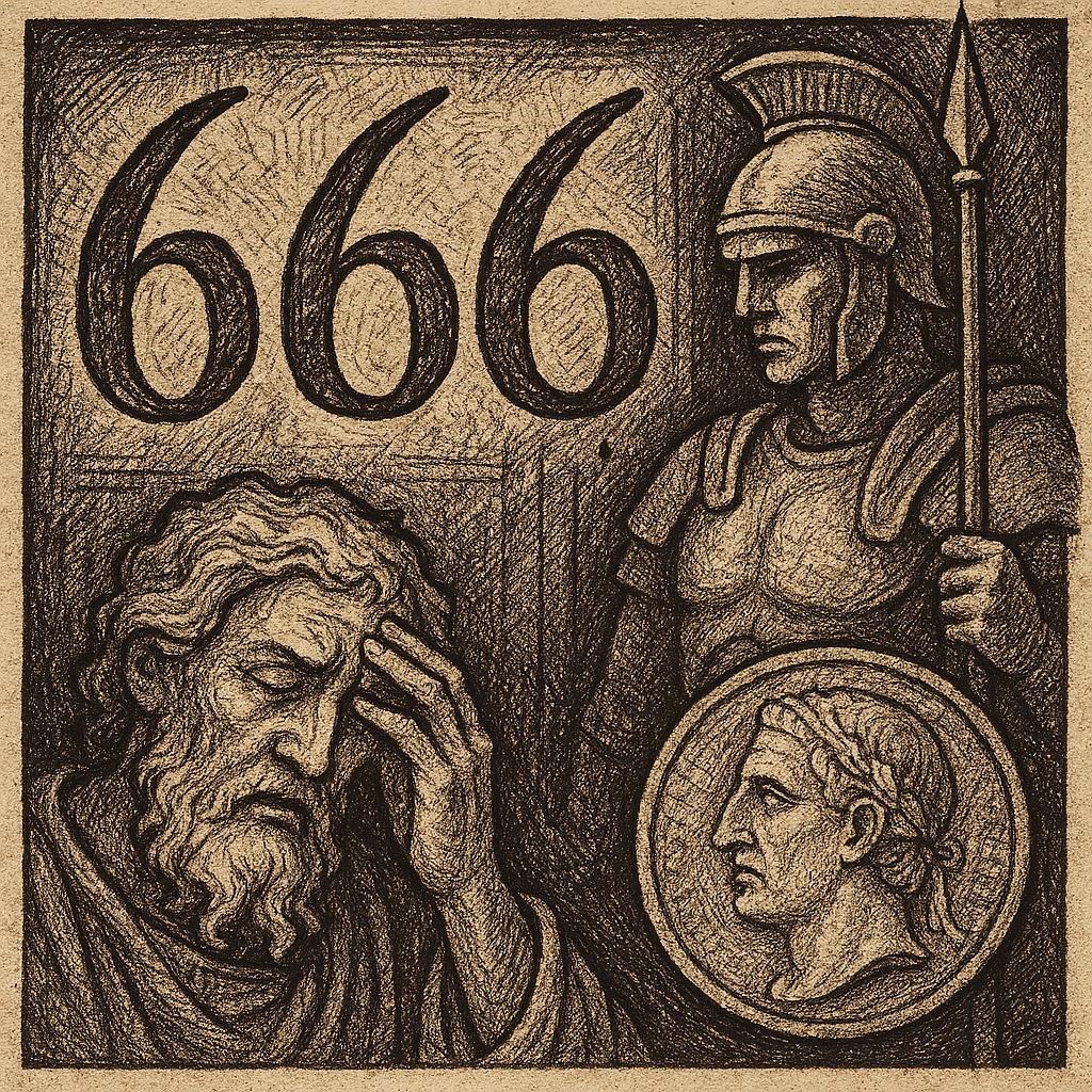 Обложка произведения Налог на веру: число 666 как шифр римского фискального гнета в Апокалипсисе