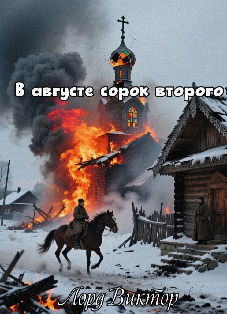 Обложка произведения В августе сорок второго. На берегах Волги...
