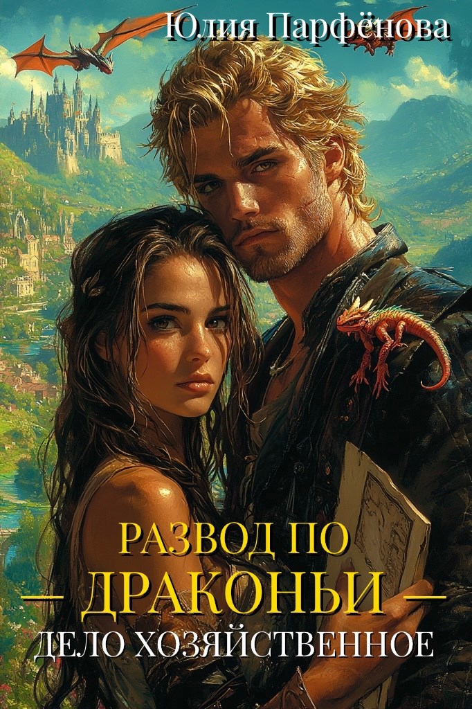 Обложка книги «Развод по-драконьи - дело хозяйственное»