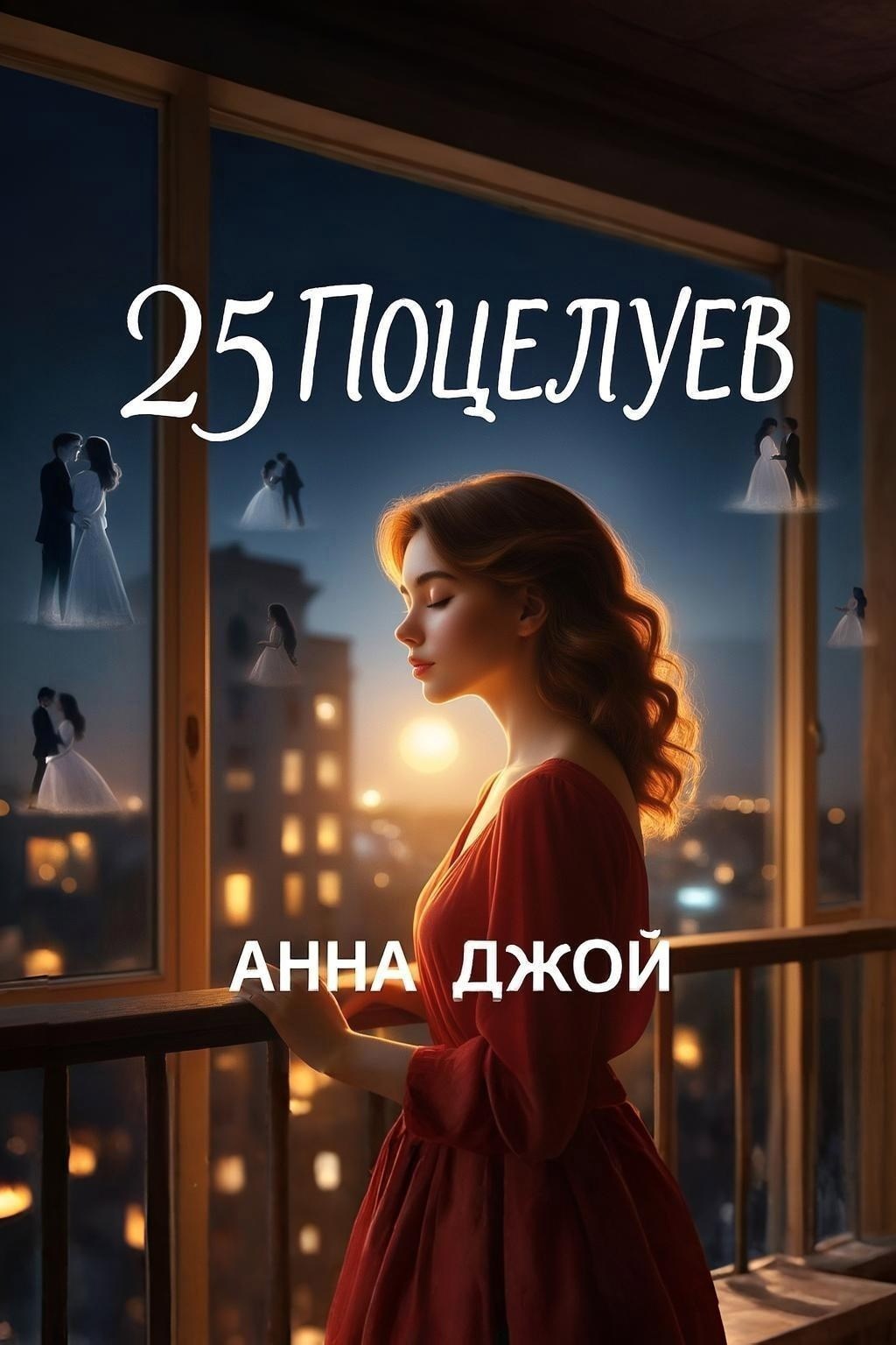 Обложка произведения 25 поцелуев