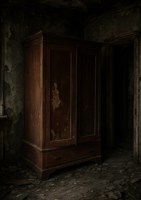 Обложка произведения Чудовище, колдун и платяной шкаф.