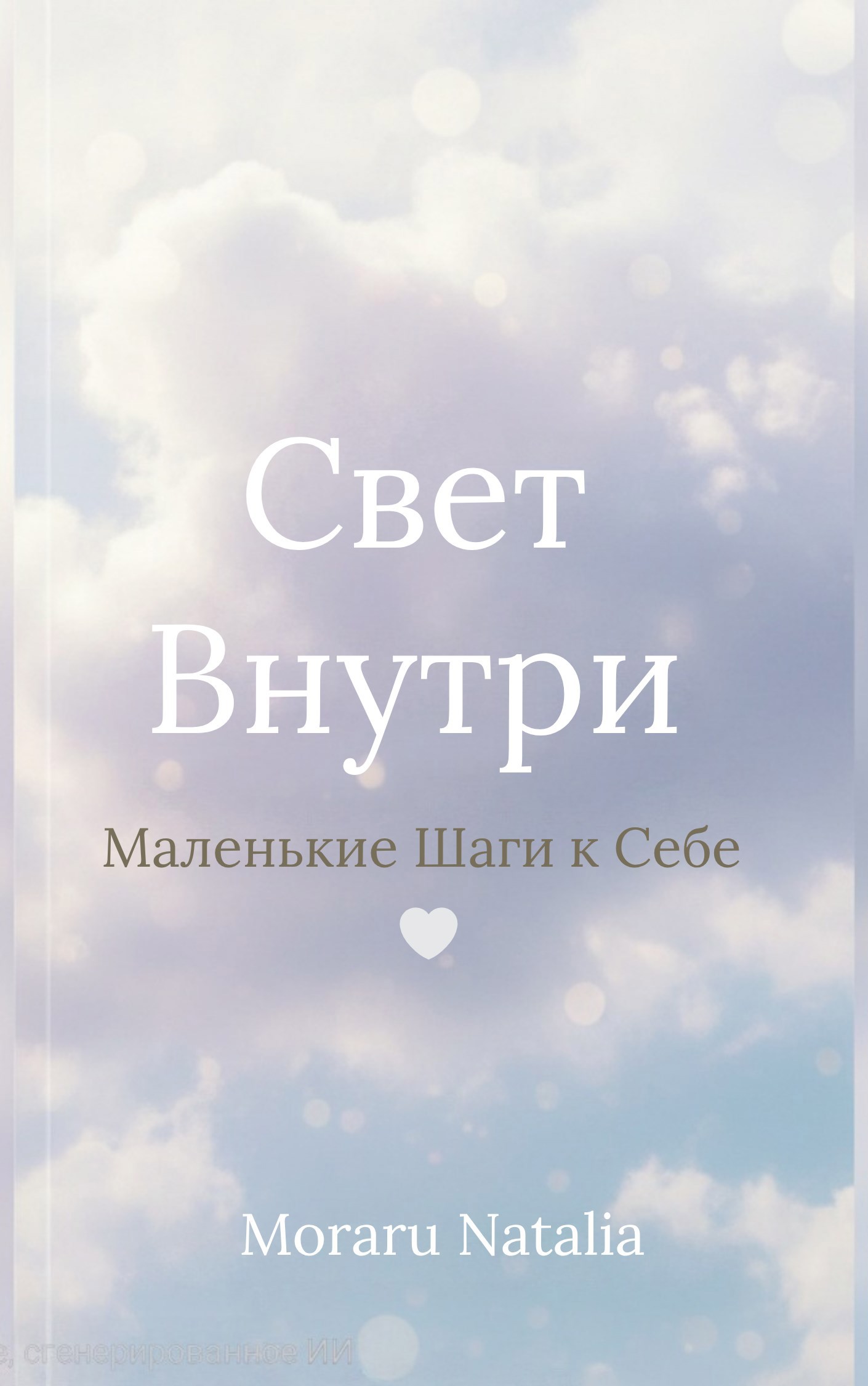Обложка произведения Свет Внутри Маленькие Шаги к Себе