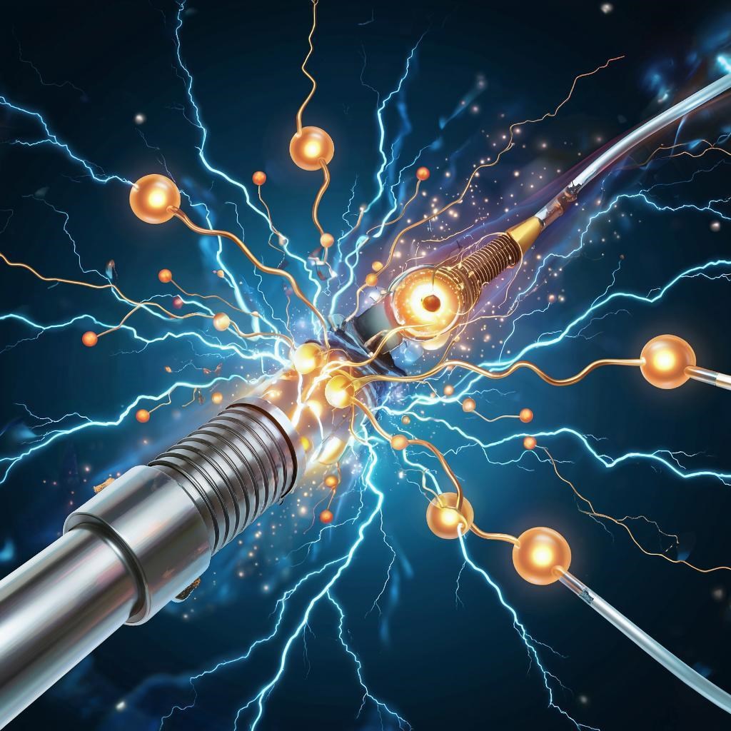 Обложка произведения Ток в проводе