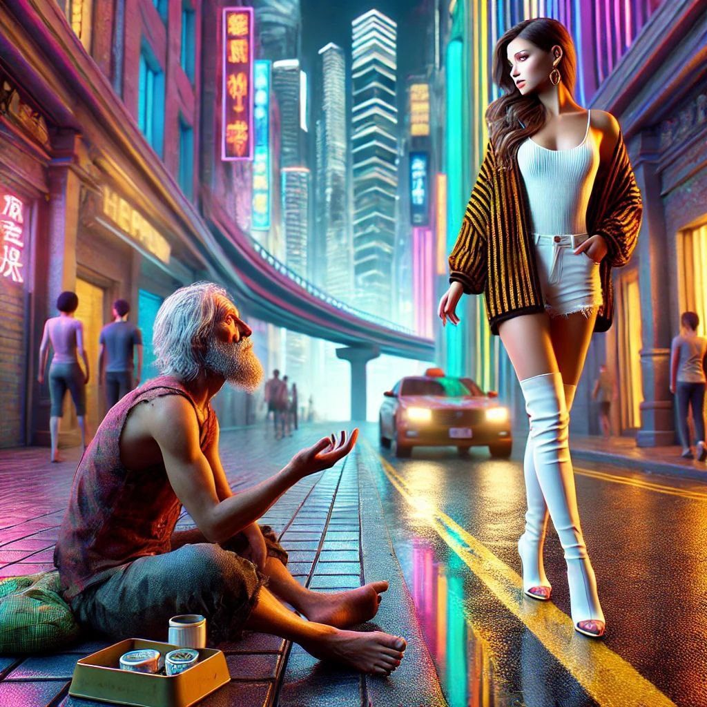 Обложка произведения Старик и незнакомка.