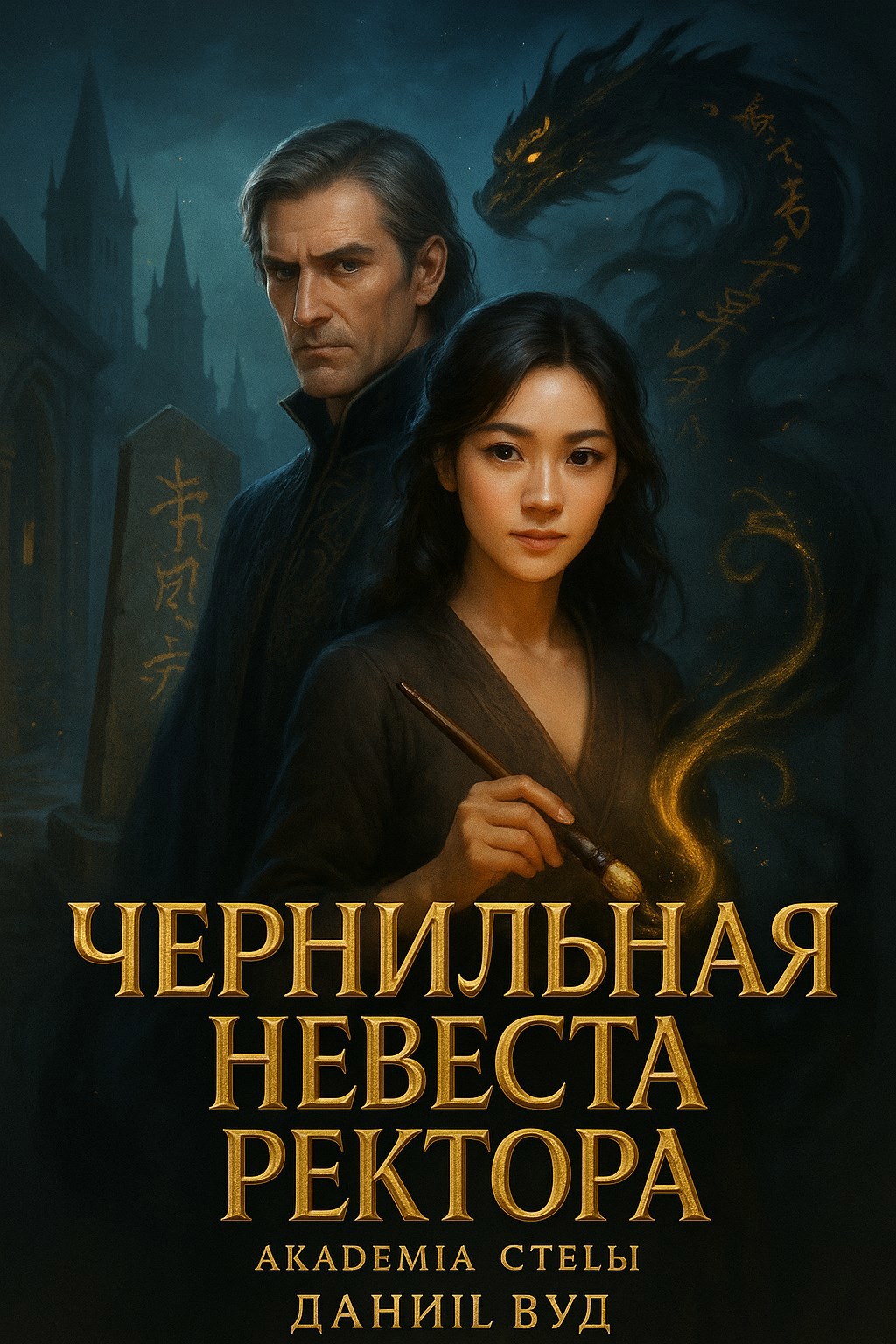 Обложка произведения Чернильная невеста ректора