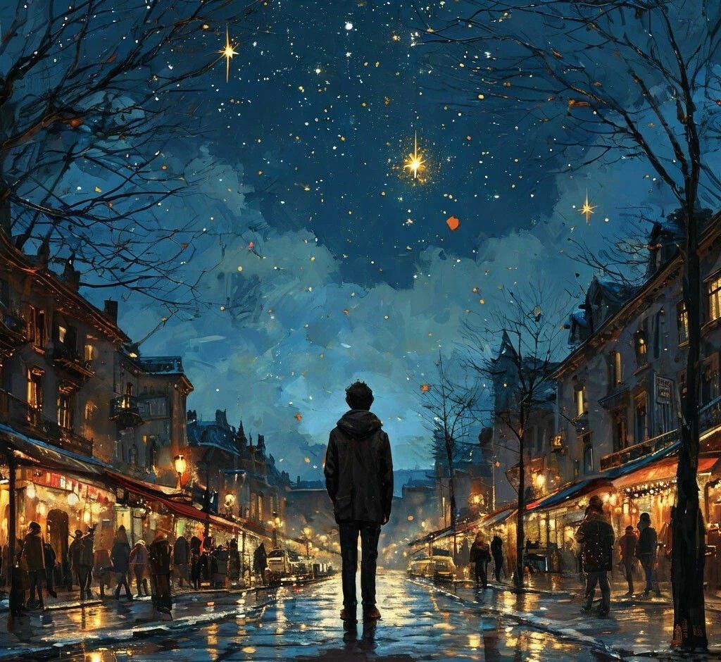 Обложка произведения Грустный мир. Миниатюра