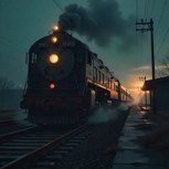 Обложка произведения Поезд, которого нет