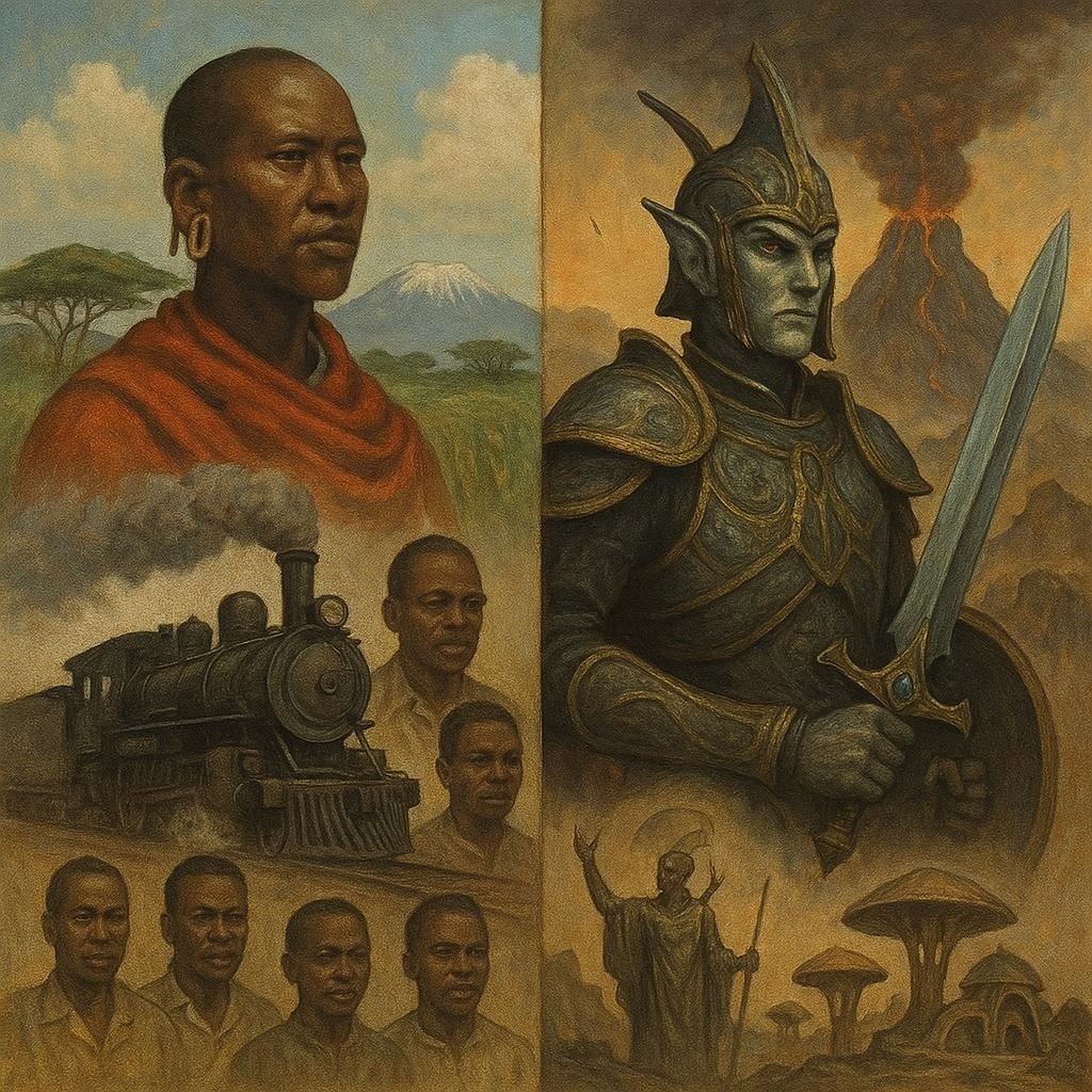 Обложка произведения Неревар: между историей Танзании и мифом Морровинда