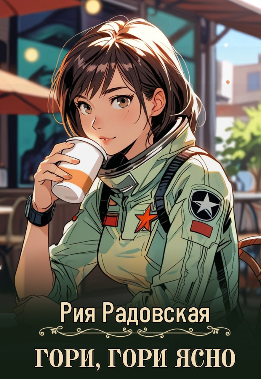 Обложка произведения Гори, гори ясно