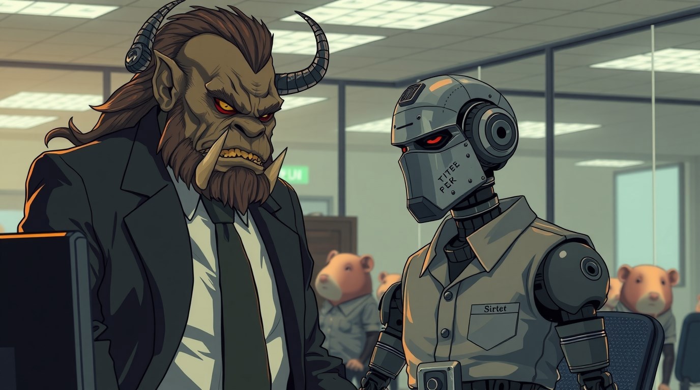 Обложка произведения Офисный конфуз