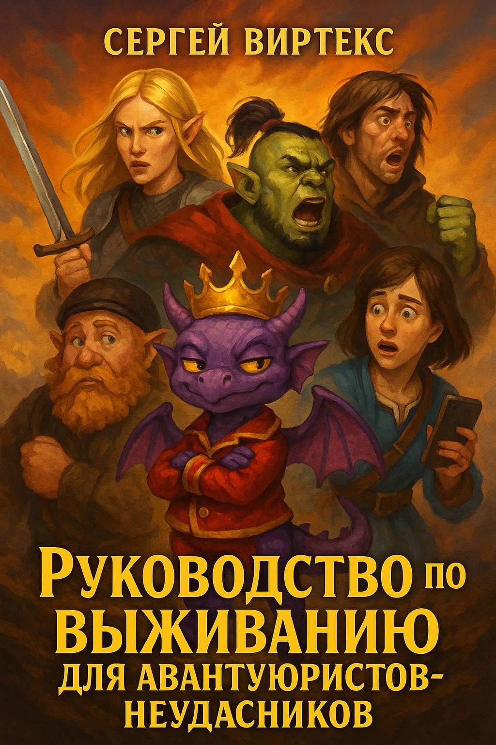 Обложка произведения Руководство по выживанию для авантюристов-неудачников