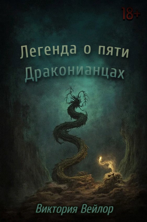 Обложка книги «Легенда о пяти Драконианцах»